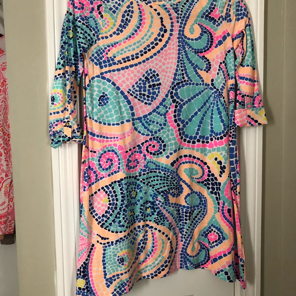 Kids Lilly Pulitzer long sleeve dress used